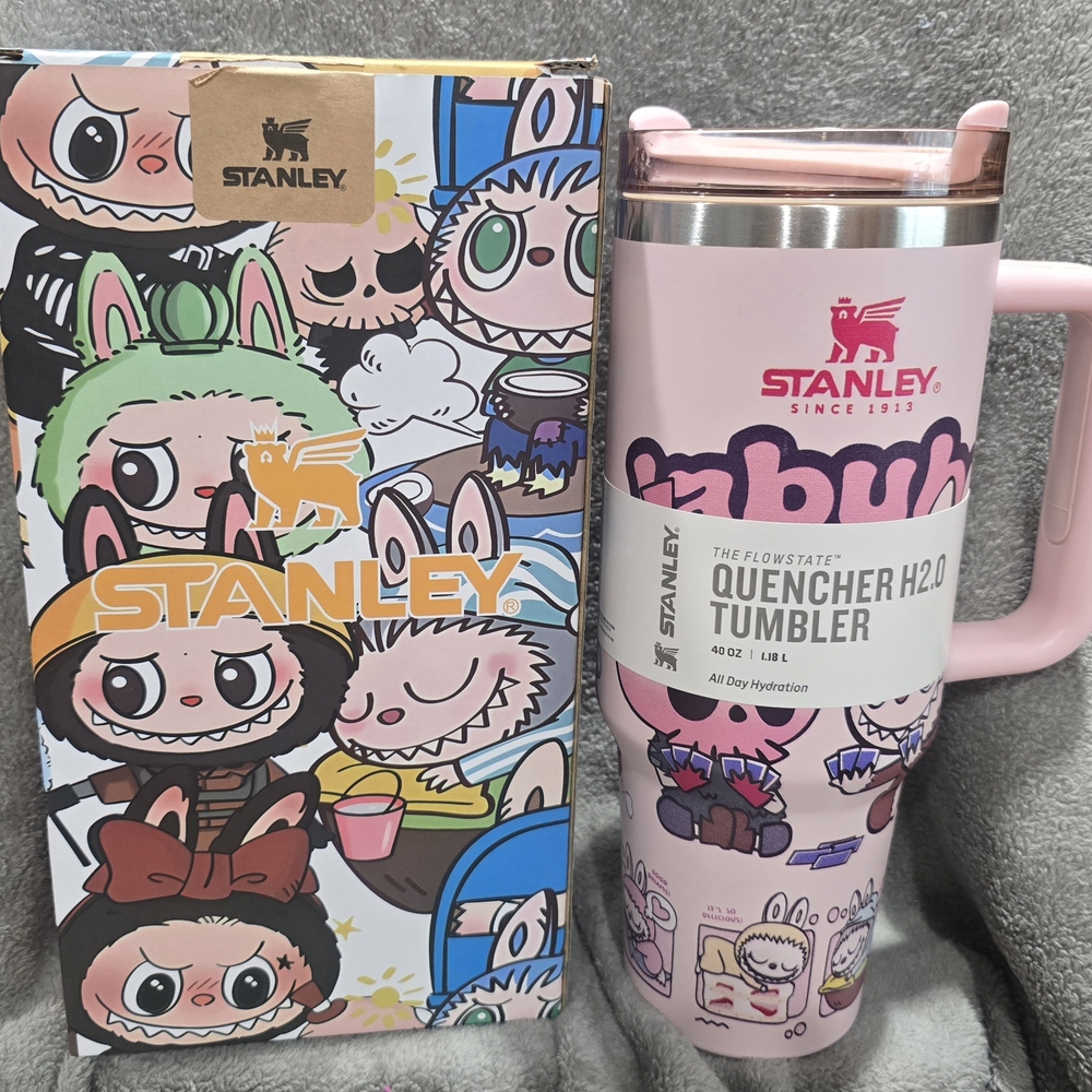 Stanley Pink Coffee & Tea Tumbler